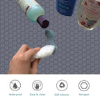 Under Sink Mat 28 x 19 for Kitchen Waterproof, Silicone Under Sink Liner, Bathroom Kitchen Cabinet Protector Mat, Easy to Clean Cabinet Mat Organizers and Storage, Grey - Image 4