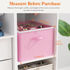 Lifewit Shoe Storage Organizer for Closet, Holder Box, 2 Pack, Pink - Image 4