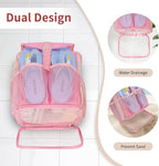 Hanging Mesh Shower Caddy Portable for College Dorm Room Essentials Pink - Image 4