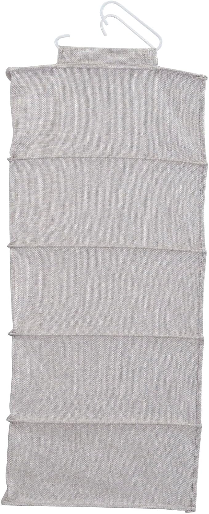 Household Essentials 10-Pocket Hanging Shoe Organizer, Side-by-Side Blended Canvas Storage, 2 Hooks for Excellent Support, The Perfect Space-Saving Organizer - Image 4