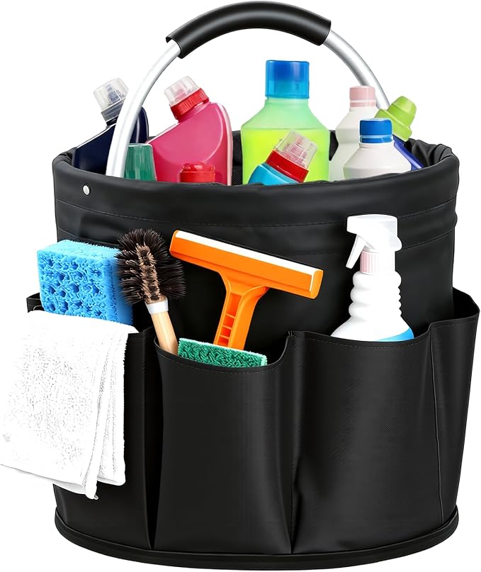 Cleaning Caddy with Handle, for Cleaning Supplies Organizer Bucket by Unknown