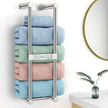 Towel Racks for Bathroom, STWWO Towel Storage for Small Bathroom 22inch, Stainless Steel Towel Rack Wall Mounted for Bath Towel, Brushed Nickel by STWWO