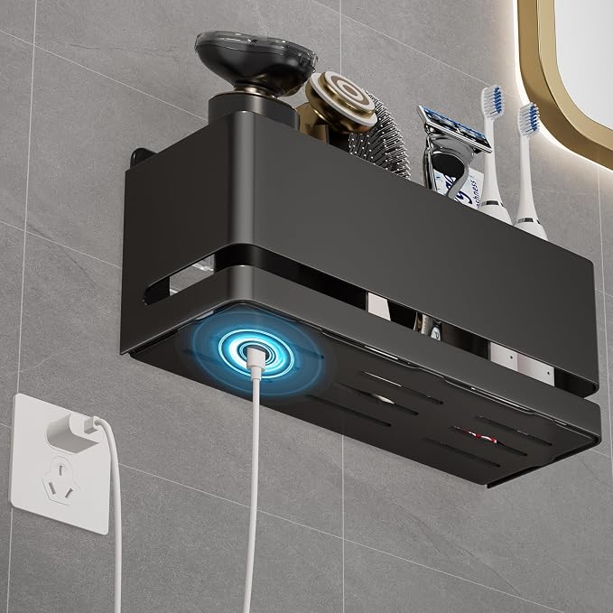 Electric Toothbrush Holder, Toothbrush Holders wall Mounted，3 Slot - Image 3
