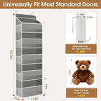 Over The Door Organizer Storage behind Door Hanging Organizer for Nursery - Image 2