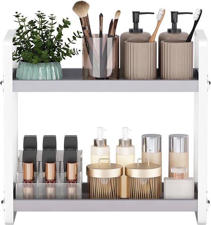 HNRLOY Bathroom Counter Organizer, Bathroom Counter Shelf, Makeup Organizer by Unknown