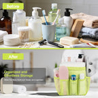 Mesh Shower Caddy Portable - 9 Pockets for College Dorm Room Essential - Image 5