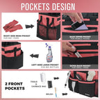 SCAVATA Compact Wearable Cleaning Caddy with Handle & Shoulder Straps - Image 2