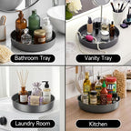 2PCS 9.8" Black Metal Lazy Susan Turntable Organizer - Image 7