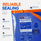 Vacbird Vacuum Storage Bags with Rechargeable Cordless Pump,15 Pack 3 Sizes Compression Packing Seal Bags, Space Saver for Clothes and Clothing Comforters, Blankets, Bedding and Closet Space Saving - Image 3