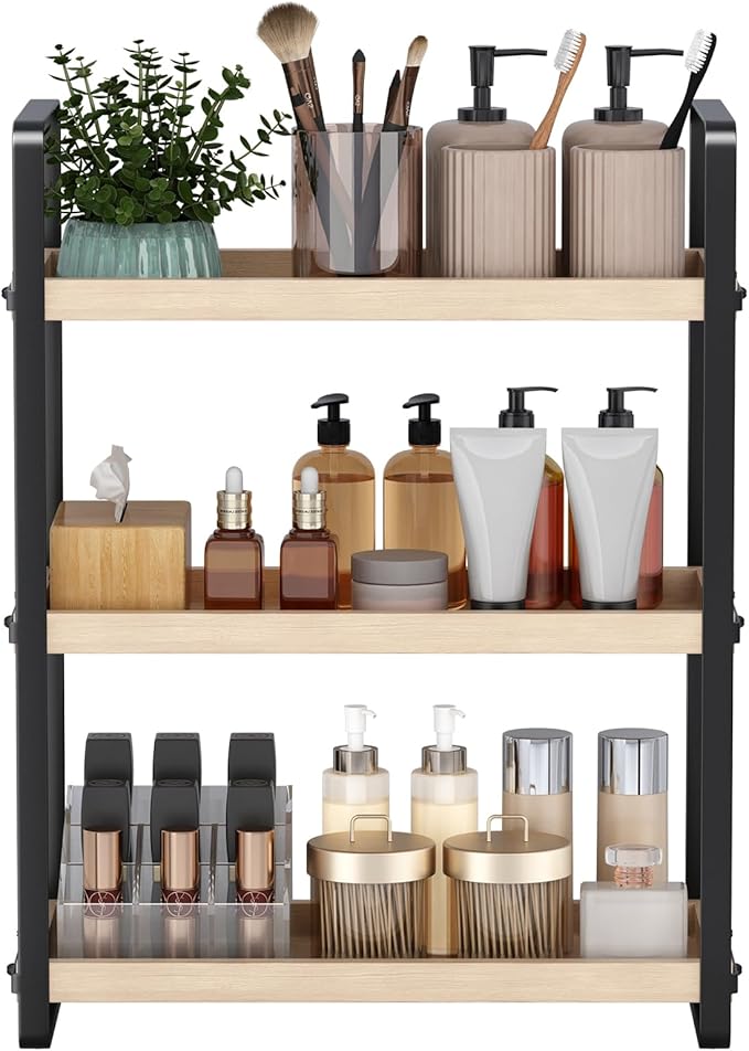 HNRLOY Bathroom Counter Organizer, Bathroom Counter Shelf, Makeup Organizer by Unknown