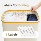 Hampers for Laundry Basket with Lid, 160L Large Laundry Hamper 3 Section - Image 4