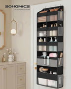 SONGMICS Over-the-Door Organizer, 5 Tier Extra Large of 9 Compartments - Image 2