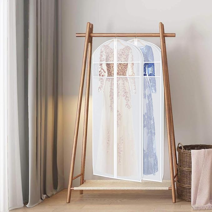 Zilink Dress Garment Bag for Storage Dress Cover Bag for Long Dresses 72 in - Image 3