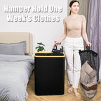 Hampers for Laundry Basket with Lid, 145L Large Laundry Hamper 3 Section - Image 7