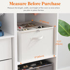 Lifewit Shoe Storage Organizer for Closet, Holder Box, 3 Pack, White - Image 4