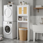 Over Toilet Storage Cabinet with Barn Door & Adjustable Shelves - Image 7
