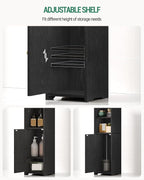 Hzuaneri Bathroom Storage Cabinet, Narrow Toilet Paper Cabinets with Doors - Image 6