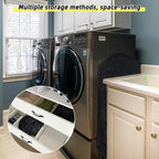 Collapsible Laundry Basket, 90L Tear Proof Mesh Pop-up Hamper 2PCS - Image 6