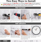 2 Pack Broom Holder Wall Mount, 5 Racks 4 Hooks Mop and Broom Organizer - Image 5