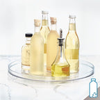 iDesign 14.5-Inch Lazy Susan Organizer, Clear - Image 4