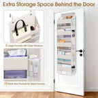Over The Door Organizer Storage behind Door Hanging Organizer for Nursery - Image 4
