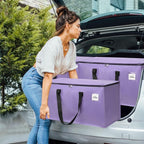 Moving Bags Heavy Duty Lavender Purple – Large Packing Bags for Moving, Extra Large Storage Totes with Zippers and Handles - Image 7
