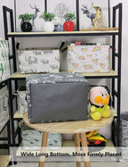 Rectangular Collapsible Laundry Basket with Side Handles, Space exploration - Image 4