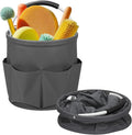 17L Cleaning Caddy for Cleaning Supplies with Handle,Cleaning Supplies Organizer Bucket for Home Garden by Ashmacdo