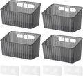 NiHome 4-Pack Cabinet Door Organizer, Adhesive RV Camper Wall Storage Caddy by NiHome