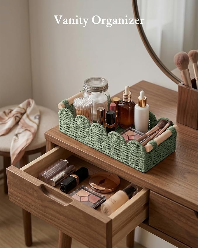 Toilet Paper Storage Basket for Toilet Tank, Bathroom Organizer - Image 7