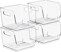 Sorbus Clear Pantry Organizer with Stackable Storage Bins, Open Front by Sorbus