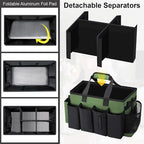 Wearable Large Cleaning Caddy Bag for Housekeepers (Green) - Image 4