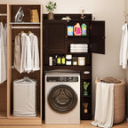 Ahomly Over The Toilet Storage Cabinet, 32.3" W, Grey - Image 9