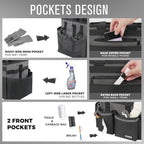 SCAVATA Compact Wearable Cleaning Caddy with Handle & Shoulder Straps - Image 2