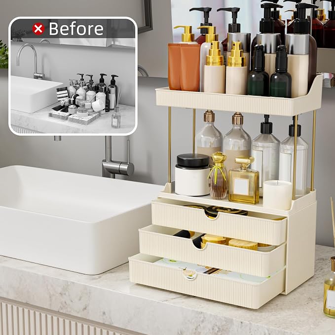 StorBin Arcylic 5-Tier Makeup & Skincare Organizer for Vanity, Bath - Image 7