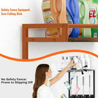 Broom Holder Wall Mount with Shelf, 15.7" Wx6.7 Dx15.7 H, 2 Packs - Image 5