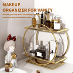 Perfume Organizer, 2-Tier Bathroom Countertop Organizer and Storage - Image 2
