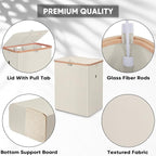 BALEINE 140L Laundry Hamper with Lid, Large Laundry Basket Bin - Image 3