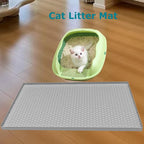 Under Sink Mat 22 x 19, Silicone Under Sink Protector Mat for Kitchen Waterproof, Easy to Clean Bathroom Cabinet Mat Organizers and Storage, Light Grey - Image 7