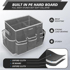 Large Rolling Cleaning Caddy Bag, Cleaning Caddy with Wheels with Detachable Trolley for Housekeepers, Water Resistant Cleaner Supplies Organizer with Wheels for Kitchen, Car, Picnic (Black-Grey) - Image 5