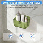 Diesisa Wall Mount Organizer, 2Pc Small Adhesive Cabinet Door Organizer - Image 3