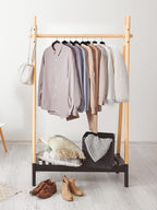 Black Velvet Hangers 40 Pack, Non Slip Felt Slim Hangers for Space Saving - Image 9