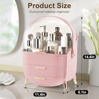 Makeup Organizer for Vanity, Large Capacity Skincare Organizer Countertop - Image 2