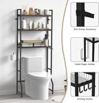 Over the Toilet Storage Cabinet Bathroom Storage Above Toilet - Image 3