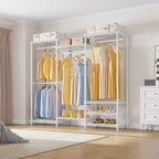 VIPEK V5 Medium Freestanding Clothes Rack, Modular Closet System, White - Image 2