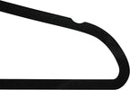Simplify 10 Super Slim Velvet Huggable Hangers in Black - Image 7