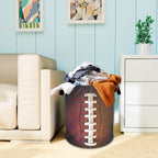 Football Laundry Basket Oxford Cloth Ball Texture Laundry Hamper - Image 6