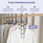 5 in 1 Multi Layer Hangers Space Saving with Non-Slip Foam Padded - Image 6