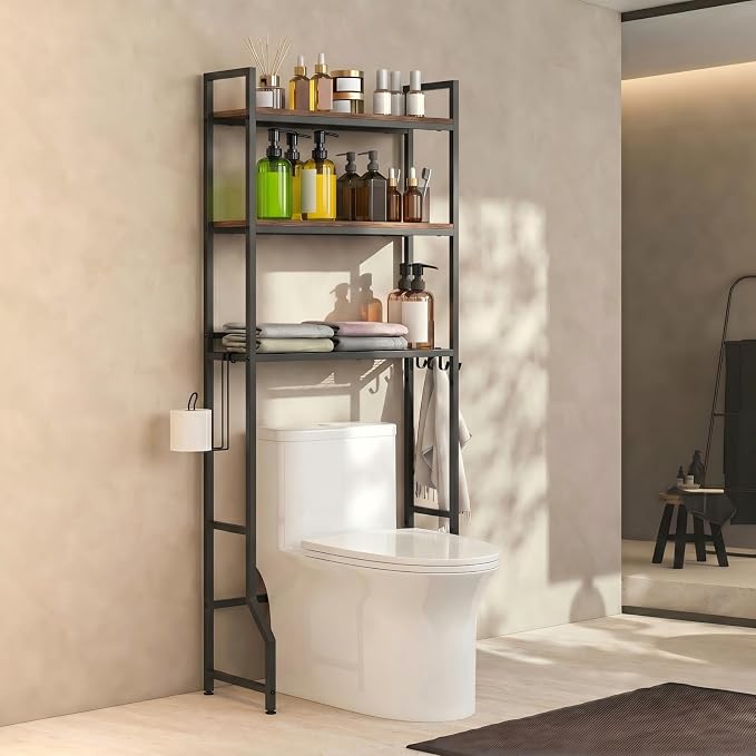 Over the Toilet Storage Cabinet Bathroom Storage Above Toilet by NOVIMANGO