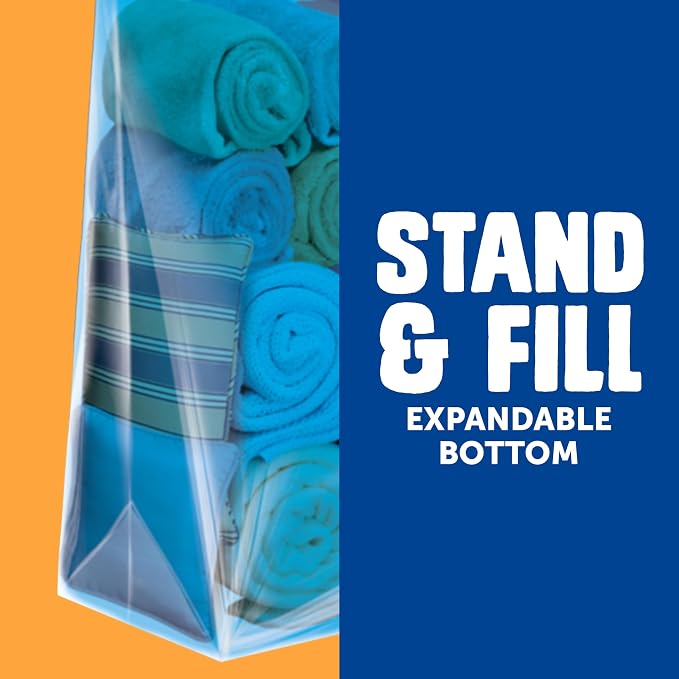 Ziploc Big Bags 20 Gallon XXXL, Reusable Large-Capacity Plastic Storage Bags, 6 count - Image 5